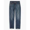 Levi's Girls' Hi Rise Straight Ankle Jeans - From The Block
