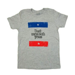 Don't Mess With Texas Kids' Flag Tee - Athletic Heather