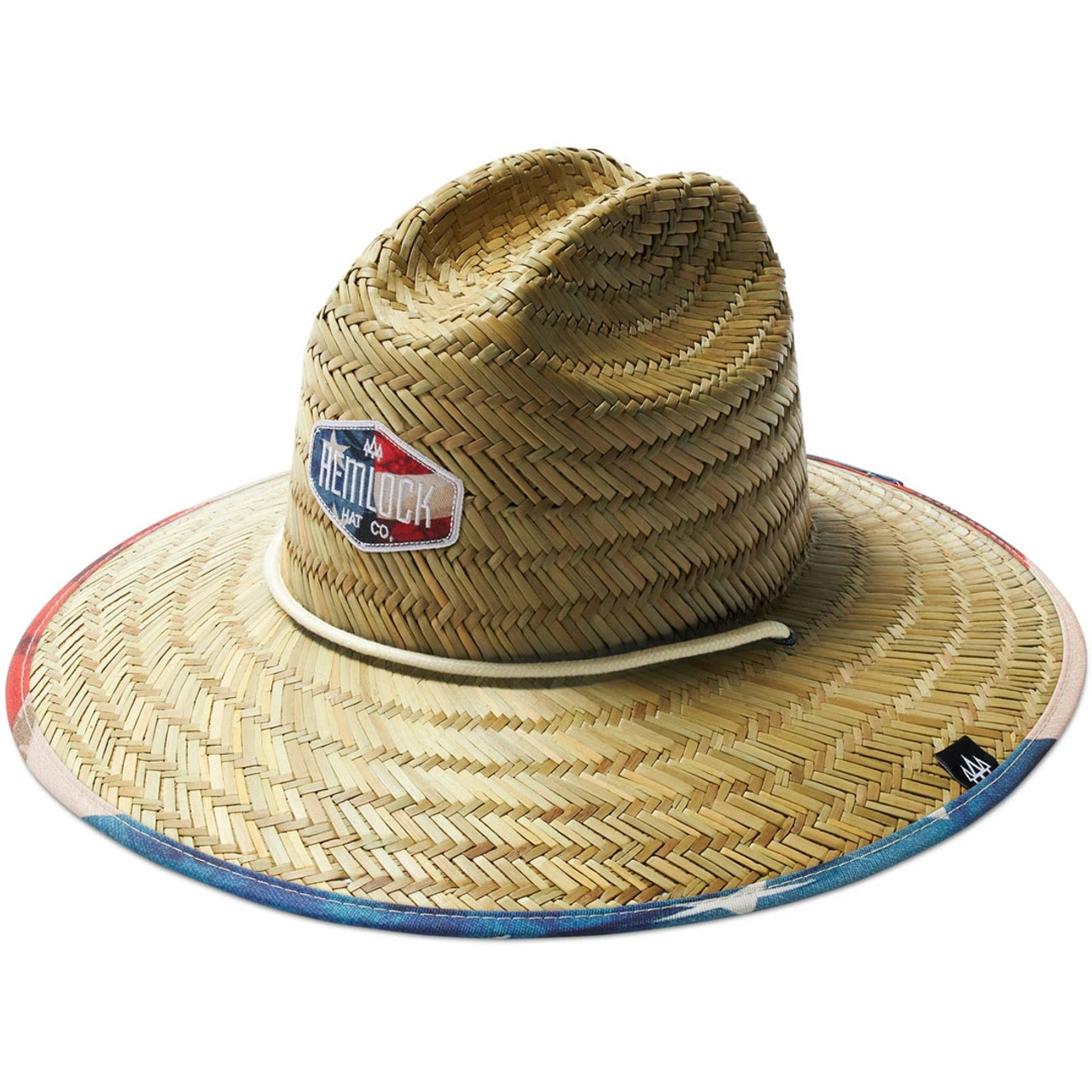Hemlock Big Kids' Straw Lifeguard Hat - Brave - Image 2