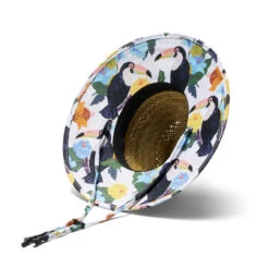 Hemlock Little Kids' Straw Lifeguard Hat - Sammy