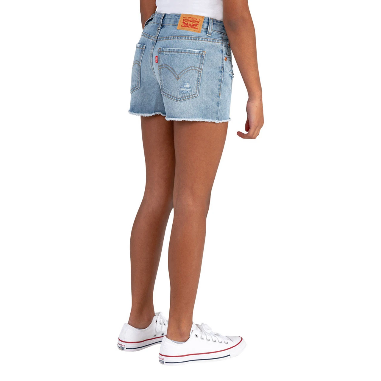 Levi's Girls' Girlfriend Shorts - Newport Beach - Image 3
