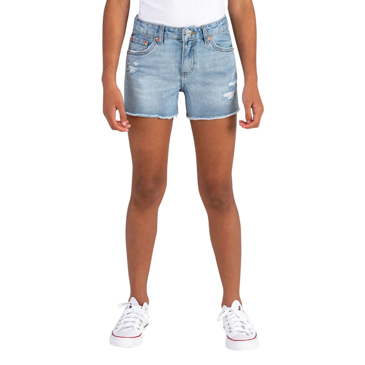 Levi's Girls' Girlfriend Shorts - Newport Beach