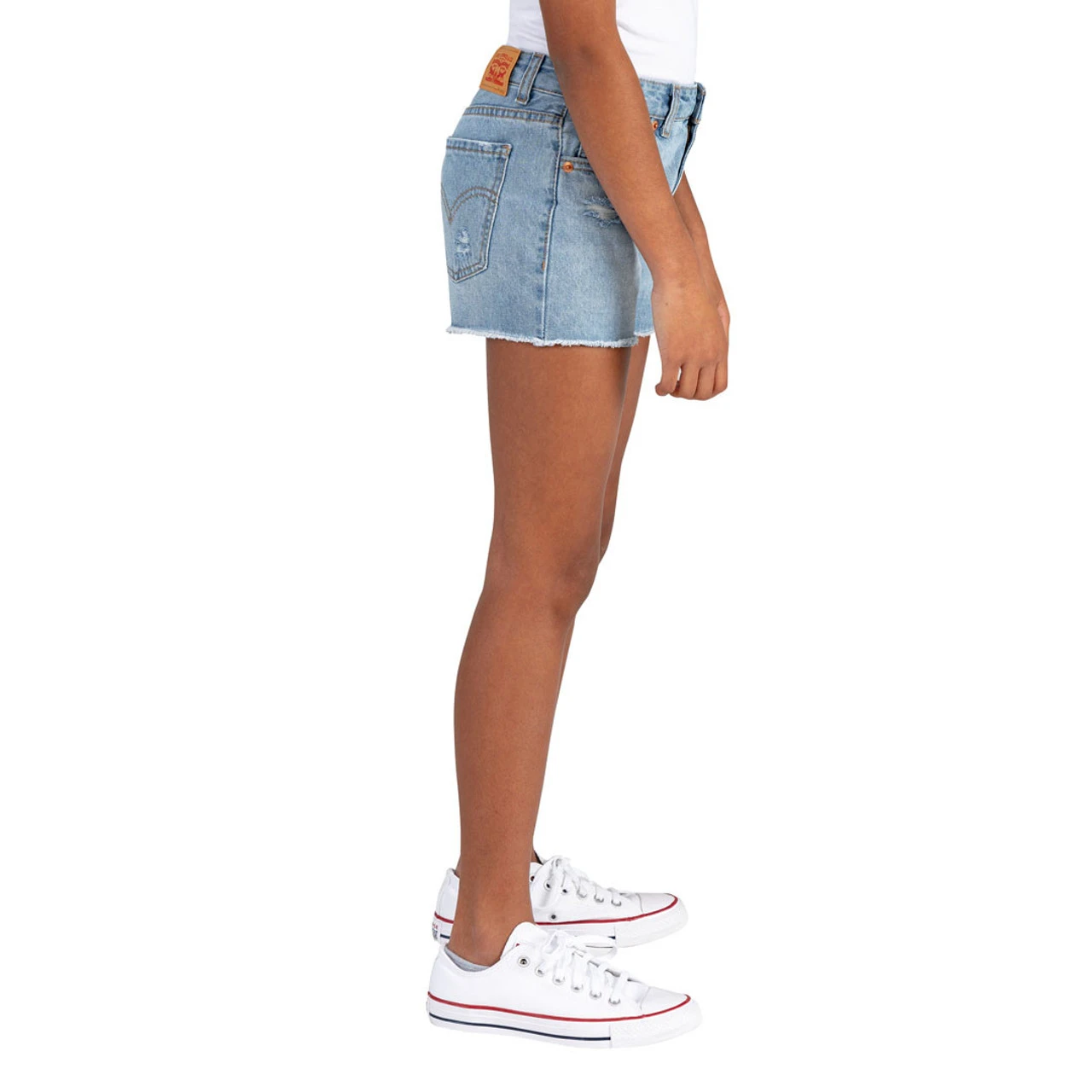 Levi's Girls' Girlfriend Shorts - Newport Beach - Image 2