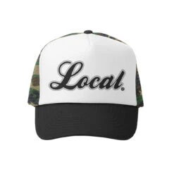 Grom Squad Kids' Camo Local Trucker Hat