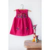 The Global Trunk Toddlers' Jardinita Dress - Magenta