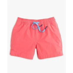 Southern Tide Boys' Solid Swim Trunk 2.0