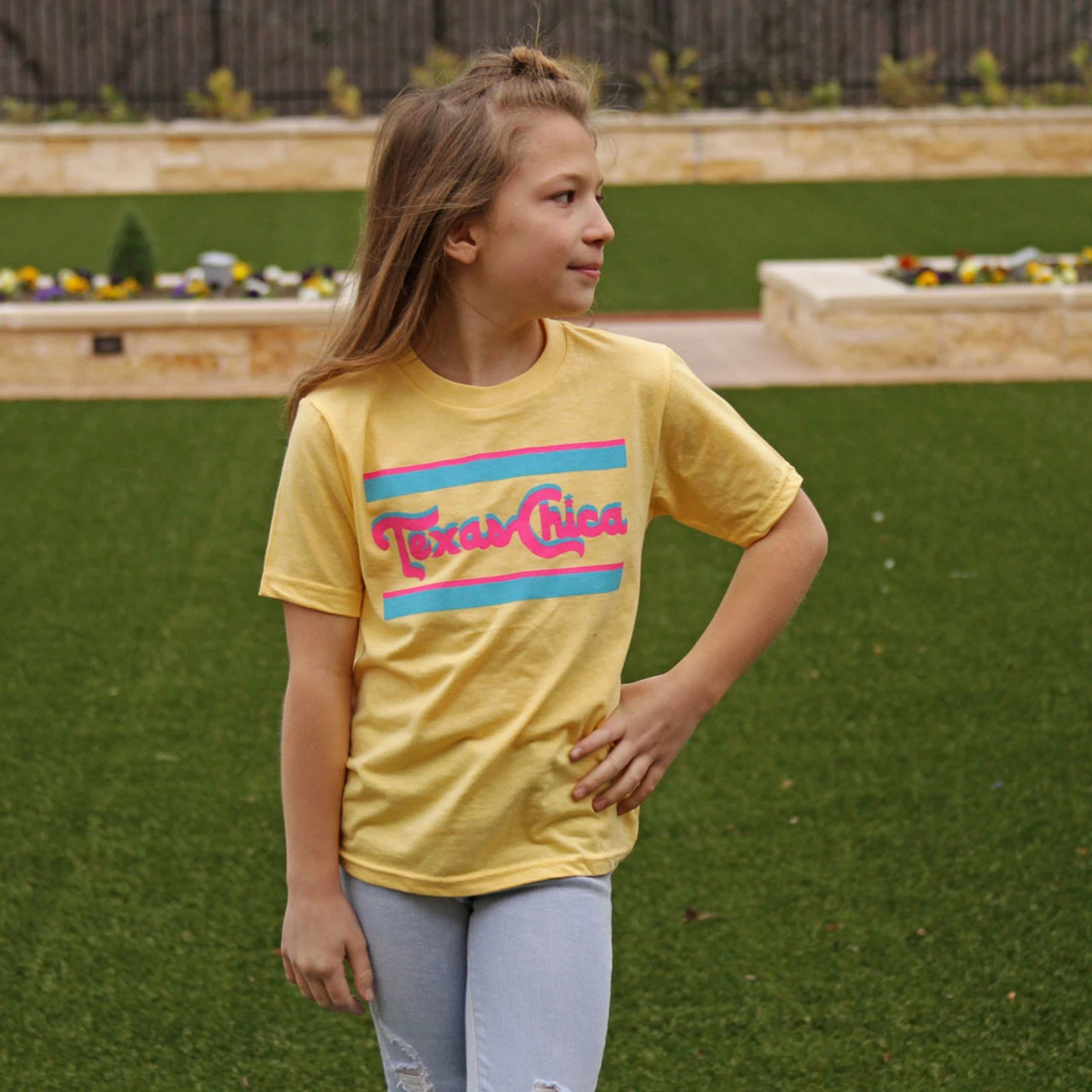 Tumbleweed Texstyles Kids' Retro Chica Tee - Image 2