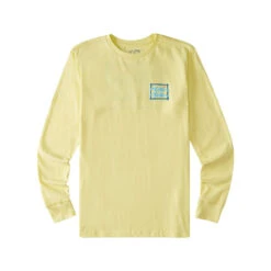 Billabong Boys' (2-7) Crayon Wave Long Sleeve T-Shirt - Beeswax