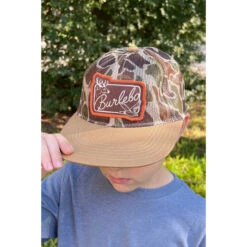 Boys' Mesh Camo Snapback